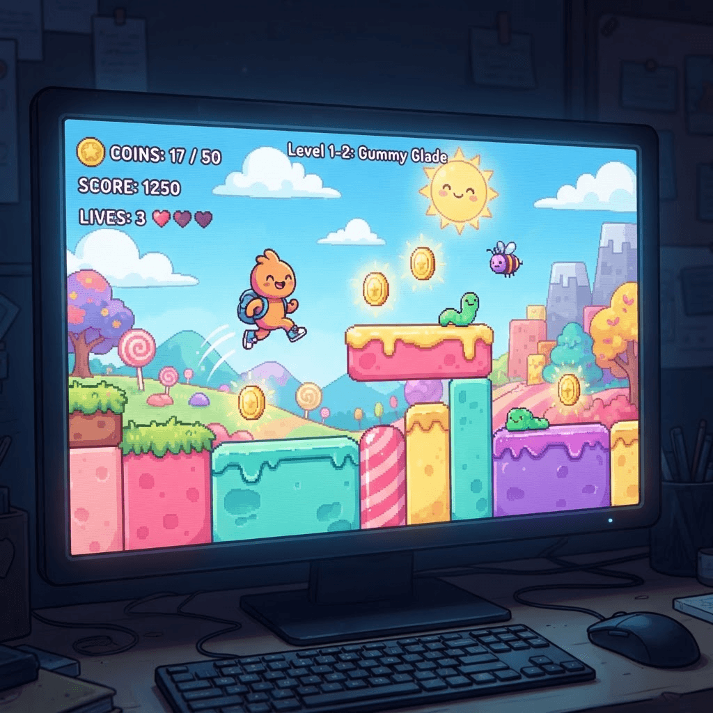Пример за проект на ученик: Своя игра